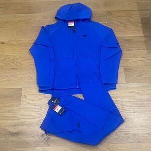 Nike Royal Blue Hoodie and Joggers Set